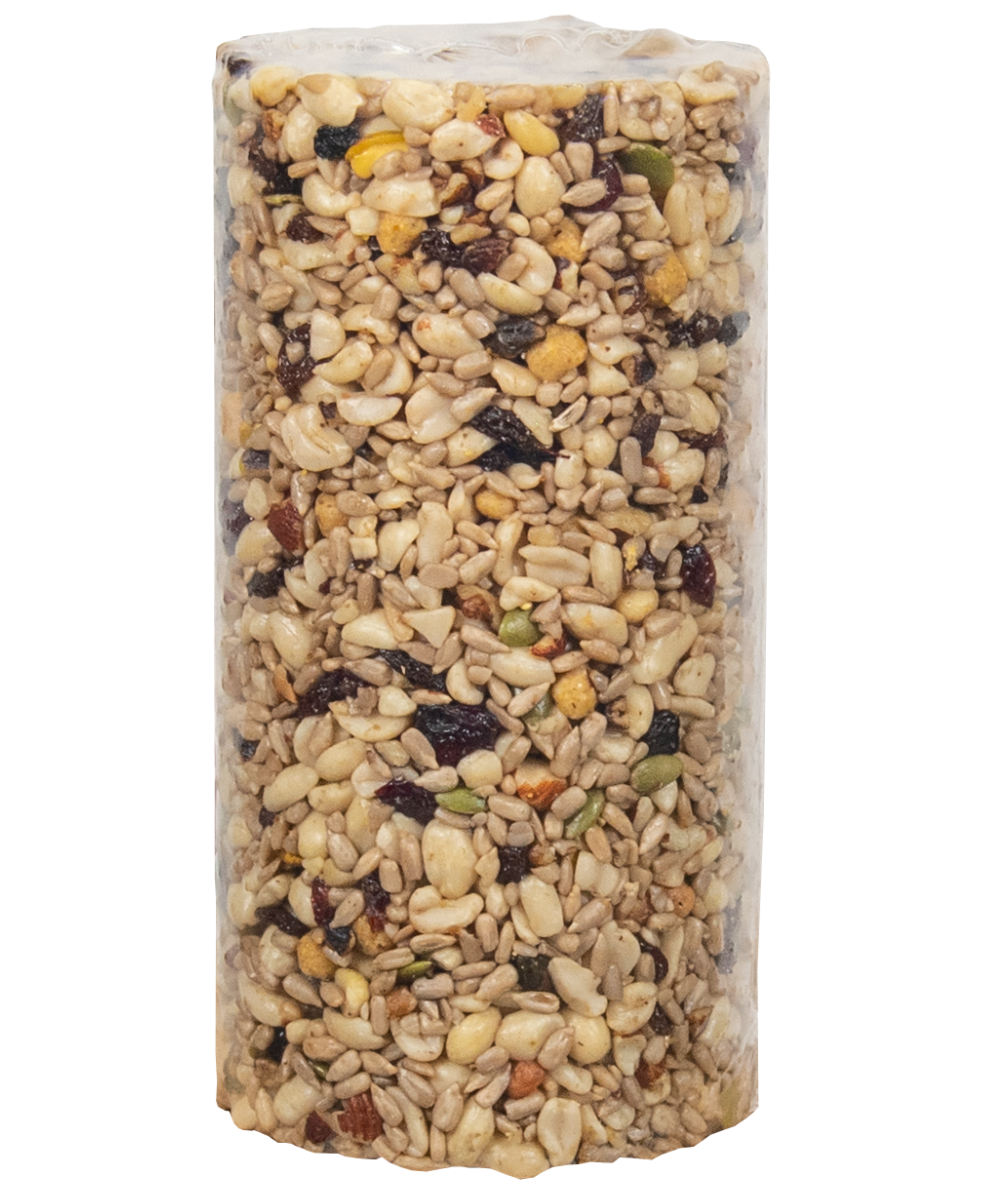JCS Wildlife Woodpecker Blend Premium Bird Seed Small Cylinder, 2 lb (12 Count)