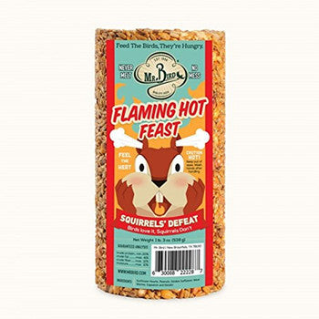 Mr. Bird Flaming Hot Feast Small Cylinder (12 Count)