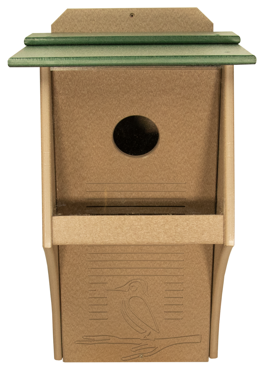 JCS Wildlife Recycled Poly Lumber Northern Flicker House