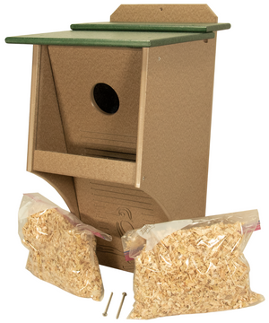 JCS Wildlife Recycled Poly Lumber Northern Flicker House