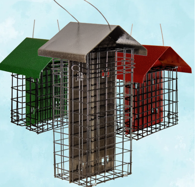 Metal House Suet Feeder