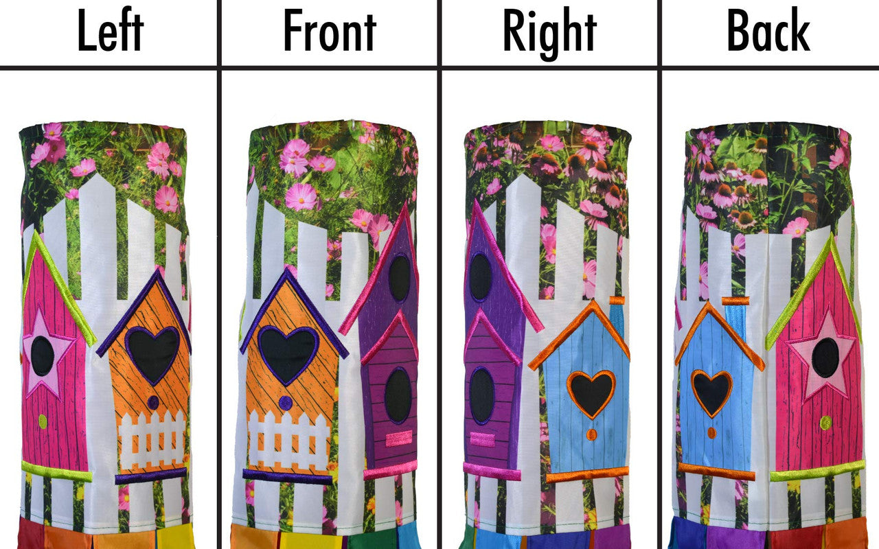 In The Breeze Birdhouse Garden 40" Windsock
