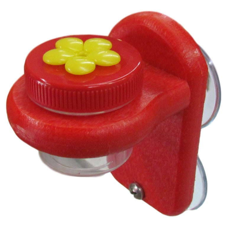 Nectar DOTS Window HummingBird Feeder Yellow and Red WD-1, 2 Large DOTS