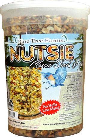 Pine Tree Farms 8004 Classic Nutsie Seed Log 80oz Made in USA (6 Pack)