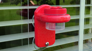 Nectar DOTS Window Hummingbird Feeder: 2 Cups Included