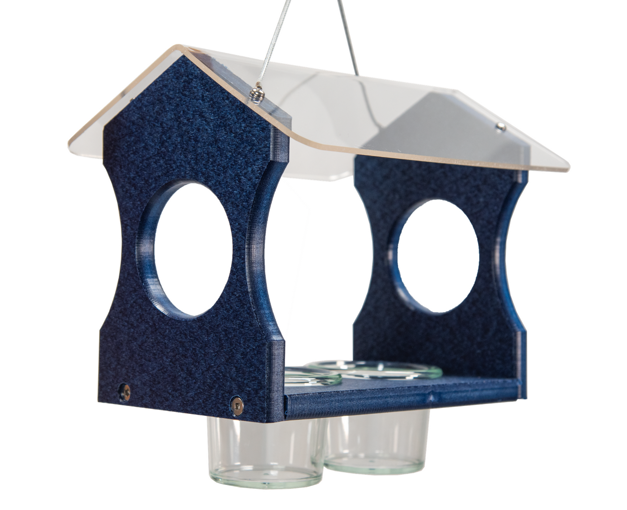 Hanging Bluebird Mealworm Feeder