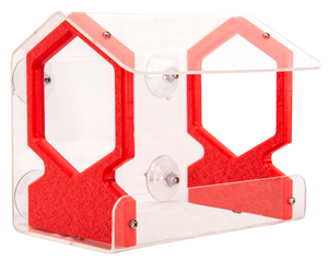 JCS Wildlife Geometric Diner 9 Window Feeder