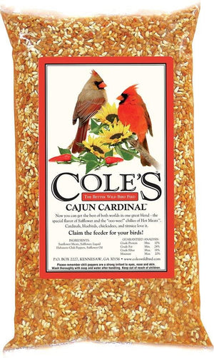 Cole's CB10 Cajun Cardinal Blend Bird Seed, 10-Pound (4 Count)