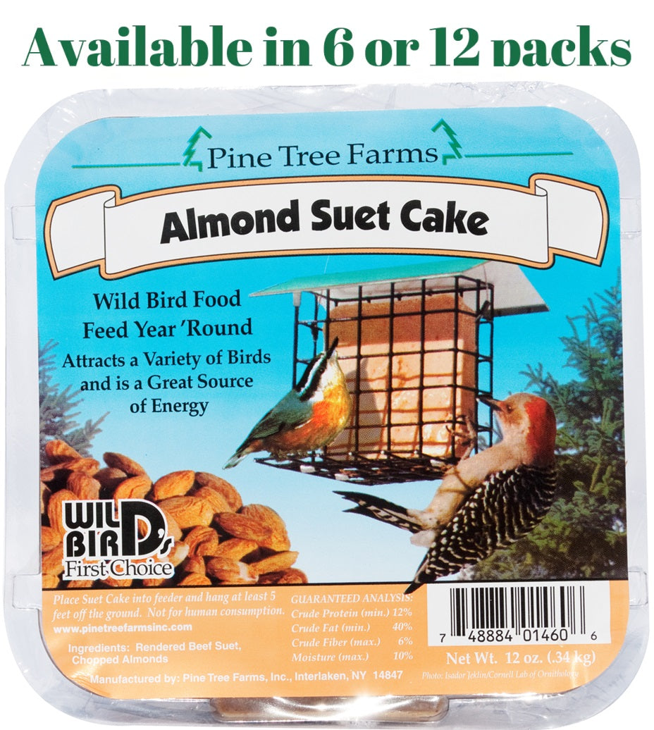 Pine Tree Farms Almond Suet Cake 12 oz.