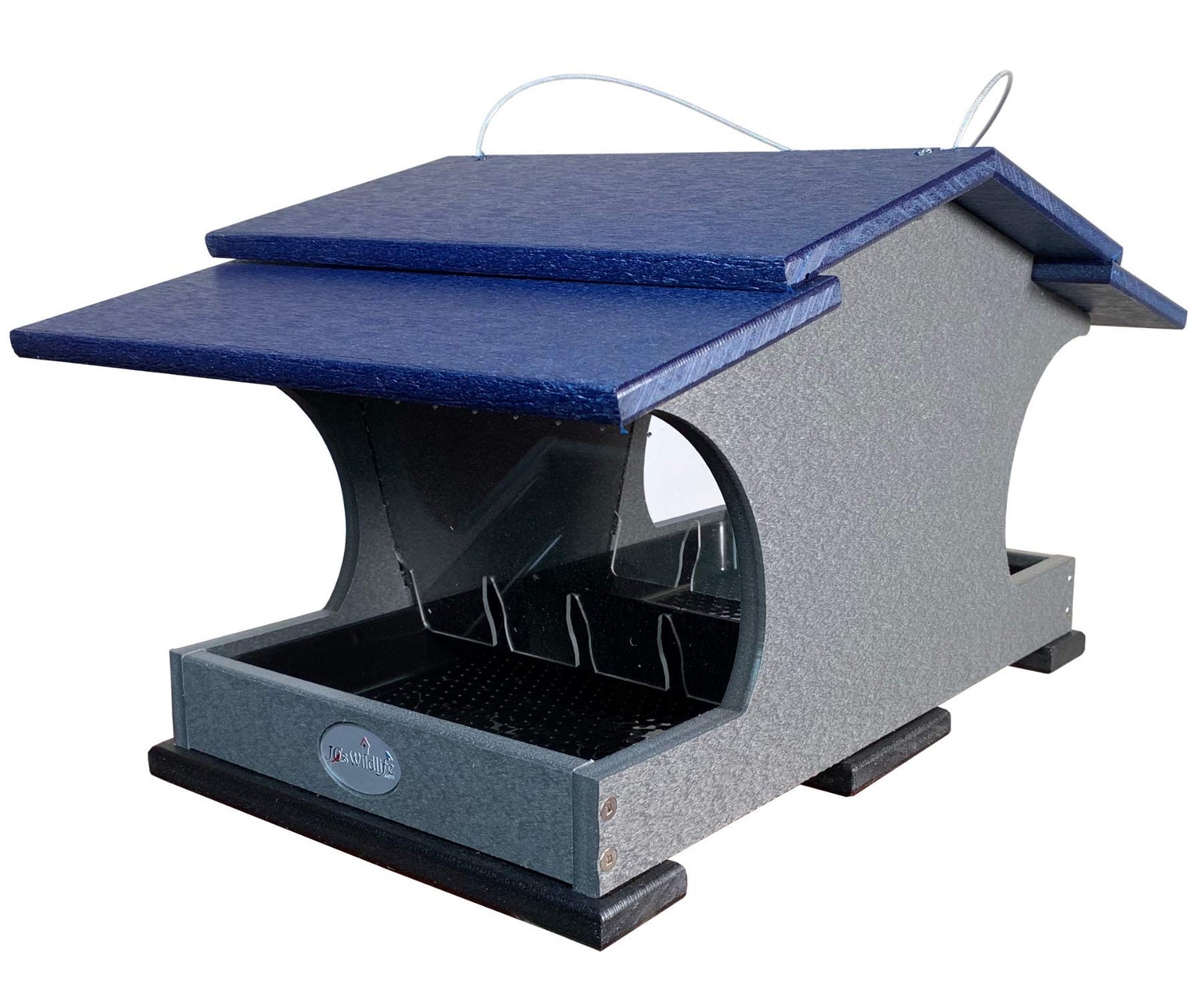 Large Poly Hopper Bird Feeder