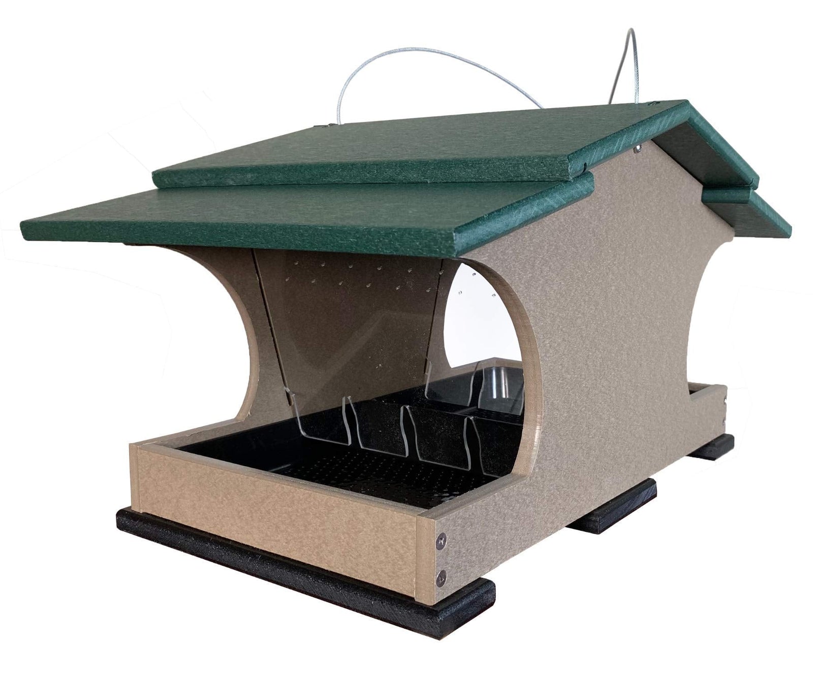 Large Poly Hopper Bird Feeder