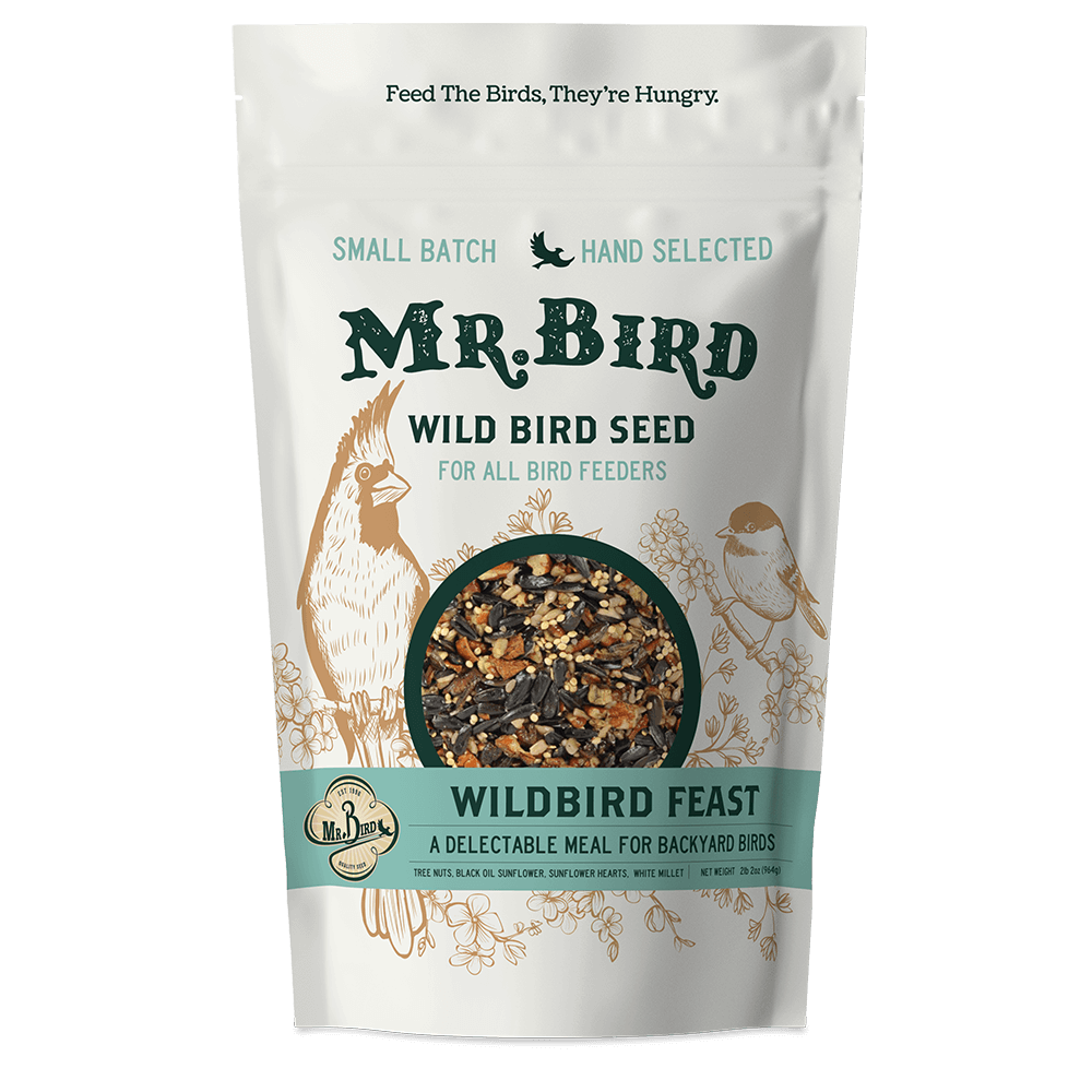 Mr. Bird WildBird Feast Large Loose Seed Bag 4 lbs. (1, 2, 4, or 6 Packs)