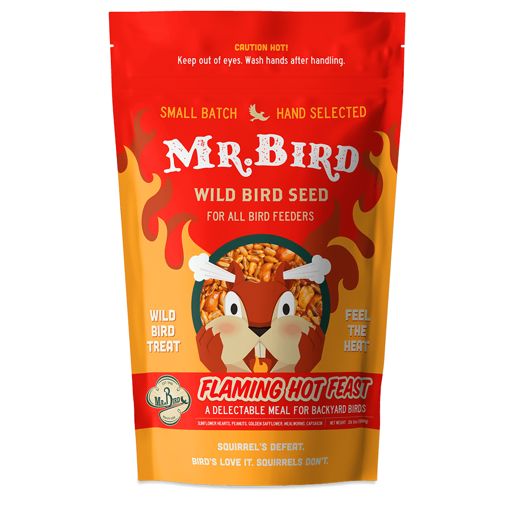 Mr. Bird Flaming Hot Feast Large Loose Seed Bag 4 lbs. (1, 2, 4, and 6 Packs)