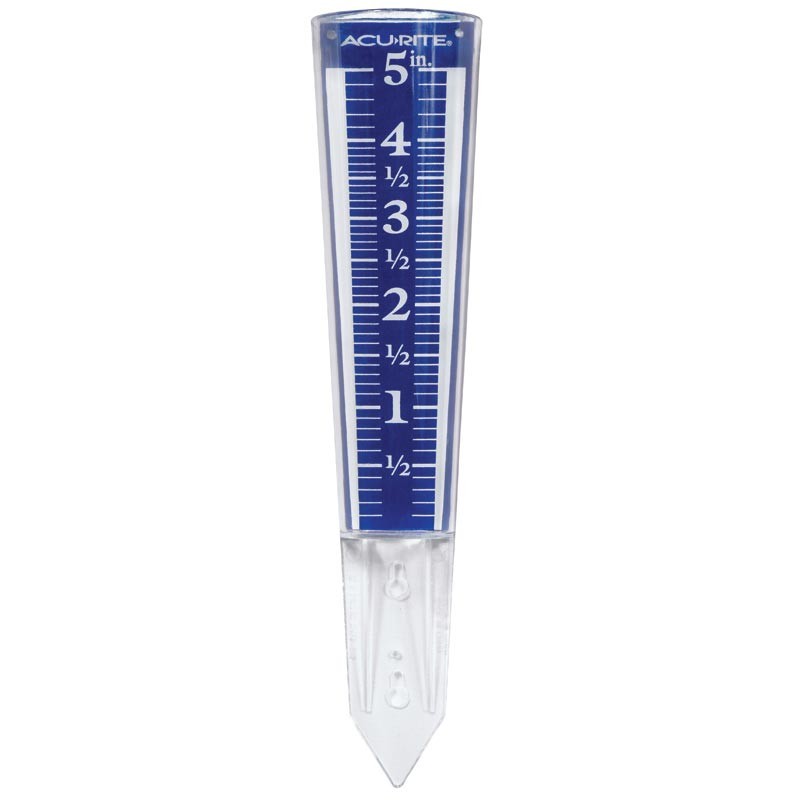 AcuRite Magnifying Rain Gauge - Water Magnifies Numbers Over 35%