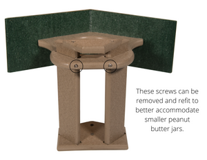 JCS Wildlife PB Pit Stop Peanut Butter Feeder