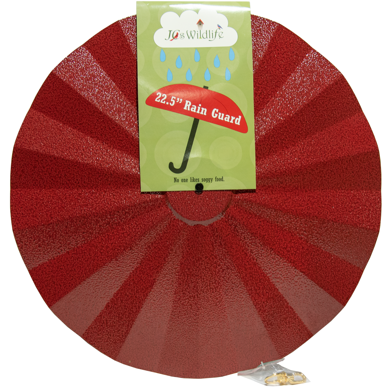 JCS Wildlife 22.5" Rain Guard - Hammered Metal Texture