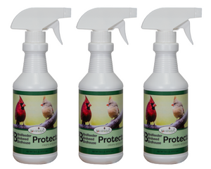 JCS Wildlife 3B Bird Seed, Bird Feeder, and Birdhouse Protector 16 oz. Spray