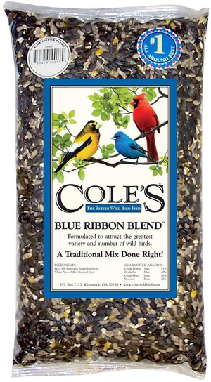Cole's Blue Ribbon Blend Bird Seed, 20 lbs, BR20