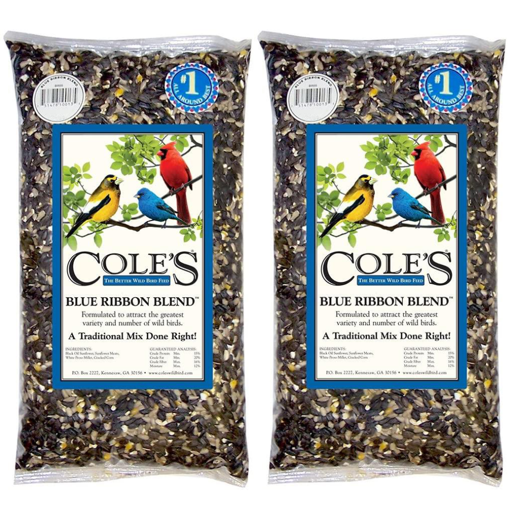 Cole's BR20 Blue Ribbon Blend Bird Seed, 20 lbs,  (2 Count)