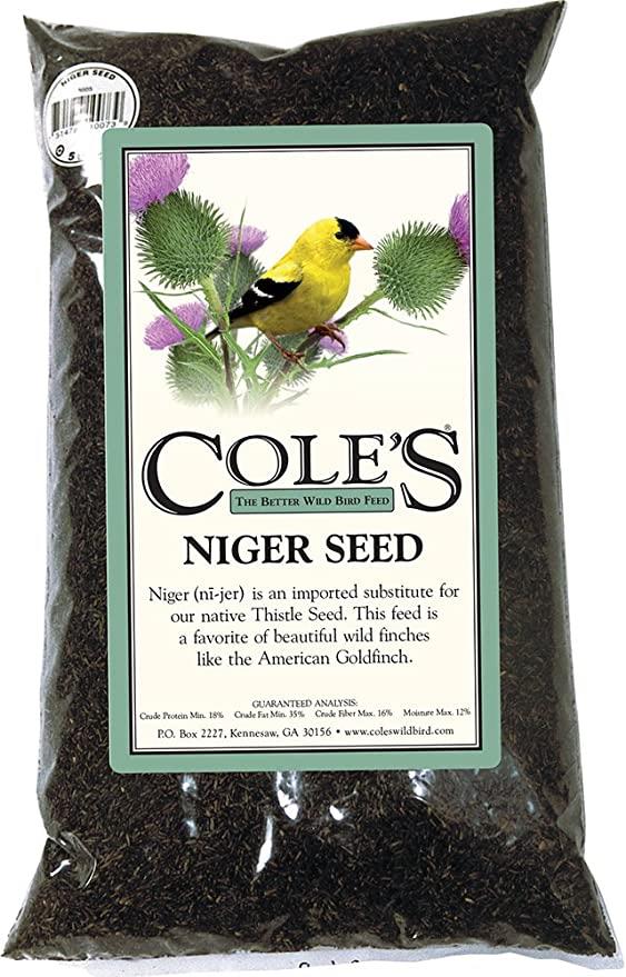 Cole's Niger Bird Seed, 10 lbs, NI10