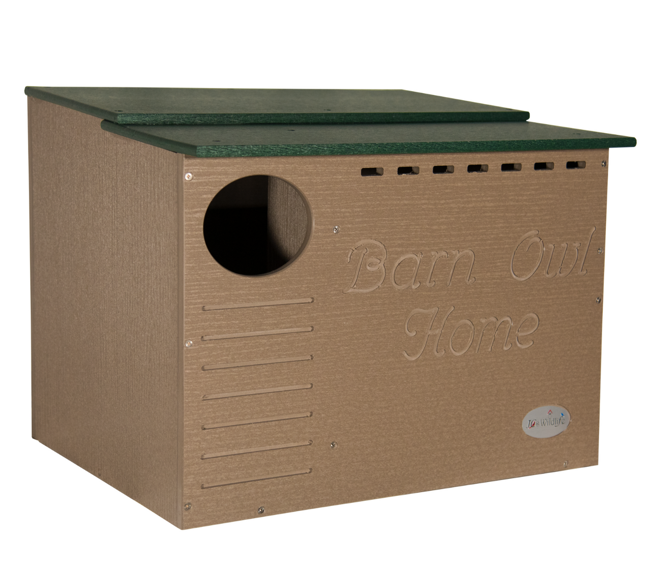 Poly Barn Owl Nesting Box