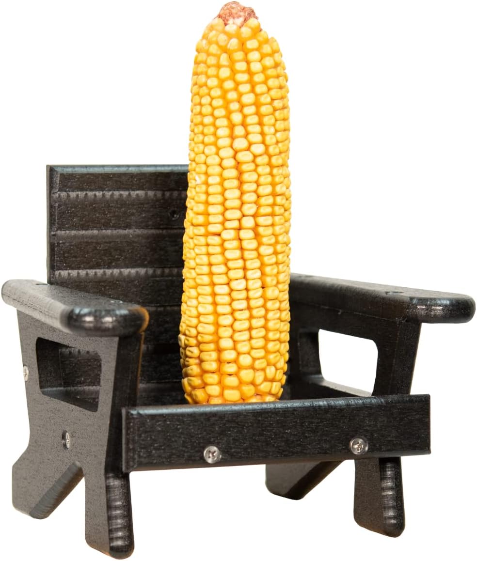 Squirrel Chair Feeder - Holds 1 Corn Cob