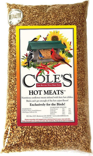 Cole's Hot Meats Bird Seed 40 lb Bag HM40