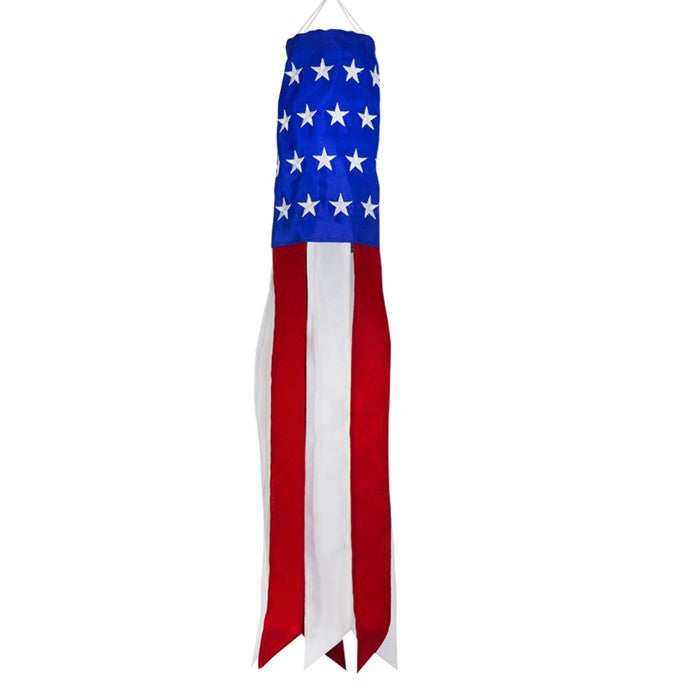 In The Breeze Stars & Stripes 18" Windsock USA