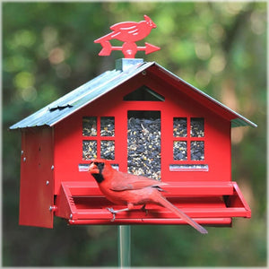 Perky Pet Squirrel Be Gone II Country Style Bird Feeder Weathervane 338