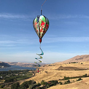 In The Breeze Cardinal Hot Air Balloon Wind Spinner