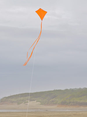 In the Breeze Orange Colorfly 30" Diamond Kite