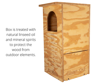 JCS Wildlife Barred Owl Nesting Box