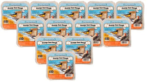 Pine Tree Farms Orange Suet Dough Cake 12 oz. (6 or 12 Packs)