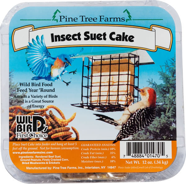 Pine Tree Farms Insect Suet Cakes 12 oz. (12 Count)