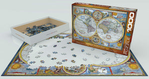 EuroGraphics Map of the World Jigsaw Puzzle (1000-Piece)