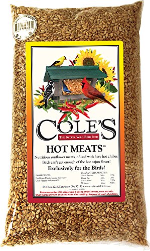 Cole's Hot Meats Bird Seed 5 lb Bag HM05 (6 Pack)