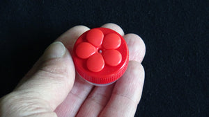 (NDRR-25)  Red-On-Red DOTS Refill Pack, 25 cnt.
