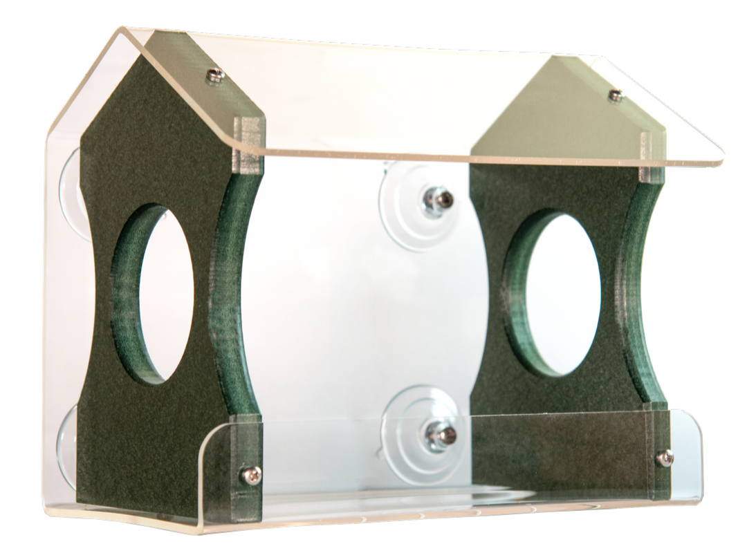 JCS Wildlife Diner 9 Window Bird Feeder - Holds 3 Cups