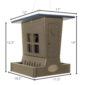 JCS Wildlife Large Poly Outhouse Feeder