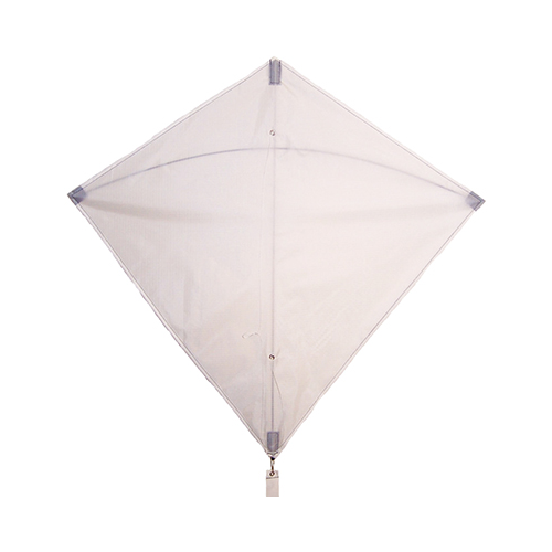 In The Breeze White Colorfly 30" Diamond Kite