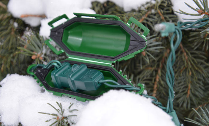 (#TSM-1000-G-B-L)   Mini Weather Resistant Cord Protector