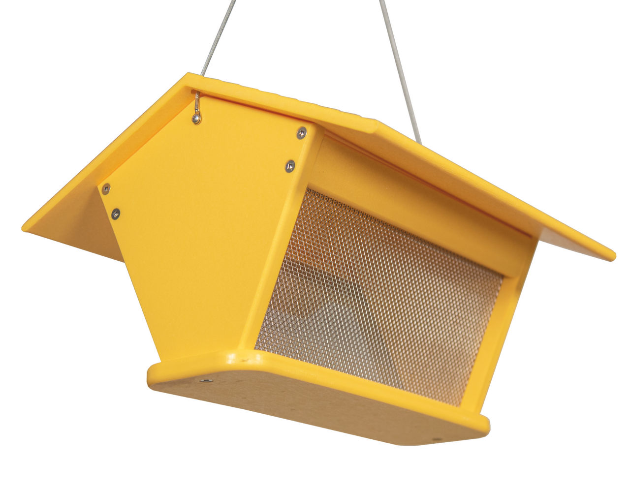 Wire Mesh Finch Nyjer Thistle Feeder, Poly Lumber