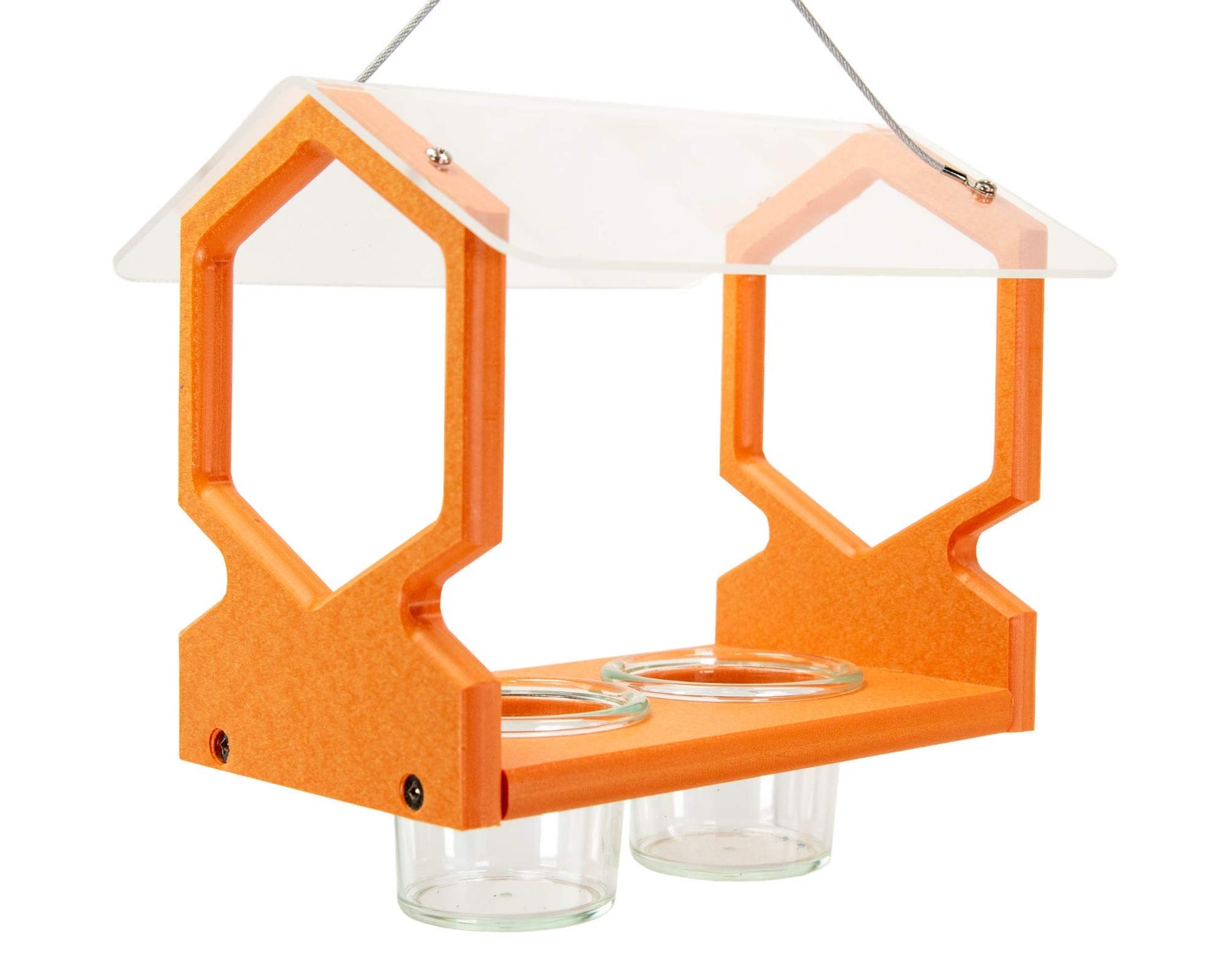 Geometric Hanging Oriole Jelly Bird Feeder