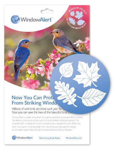 Window Alert Leaf Medley Decal (5 Per Package)
