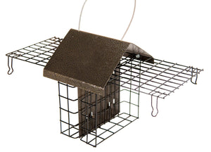 Metal House Double Suet Cage
