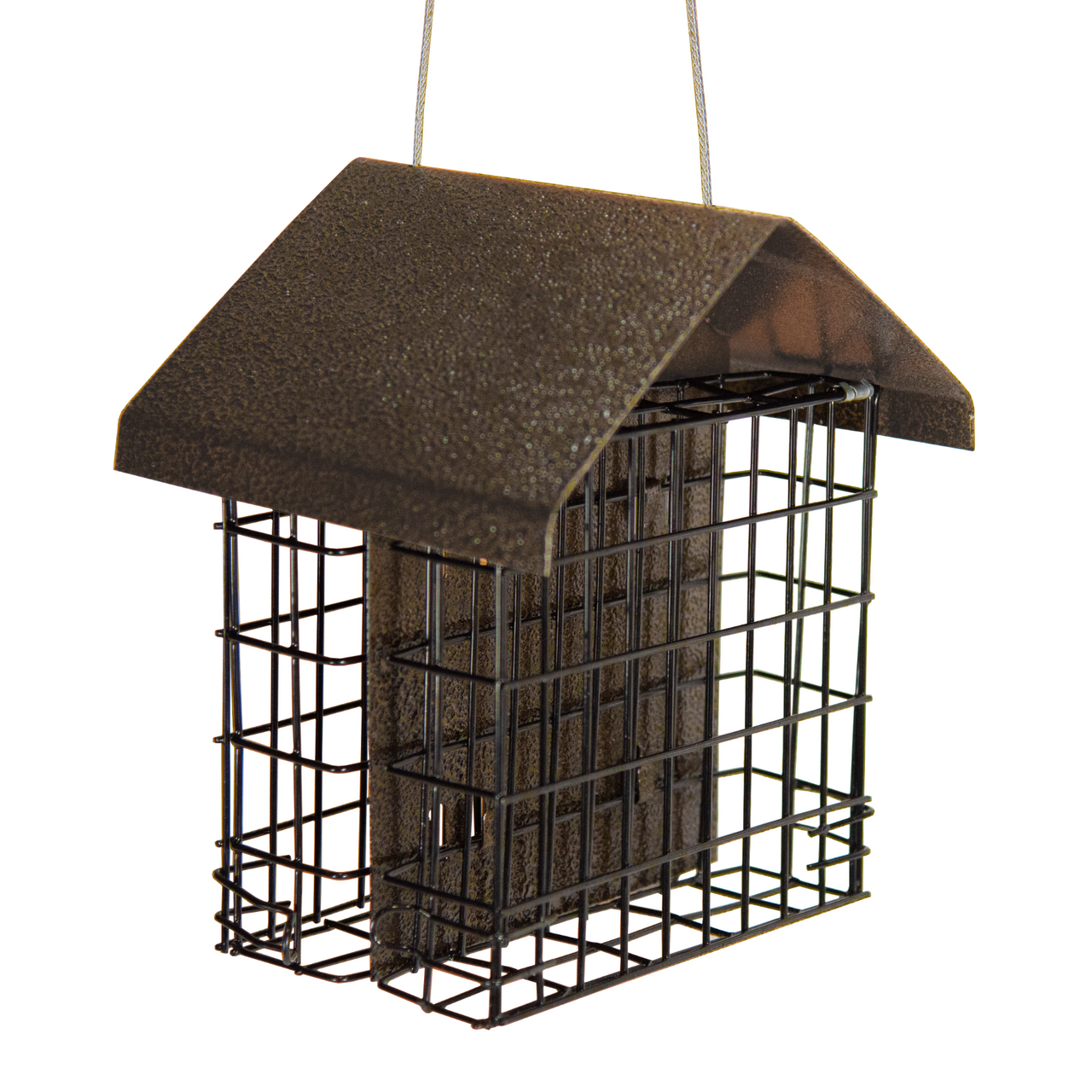 Metal House Double Suet Cage
