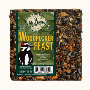 Mr. Bird Woodpecker Feast Small Wild Bird Seed Cake (12 Count)