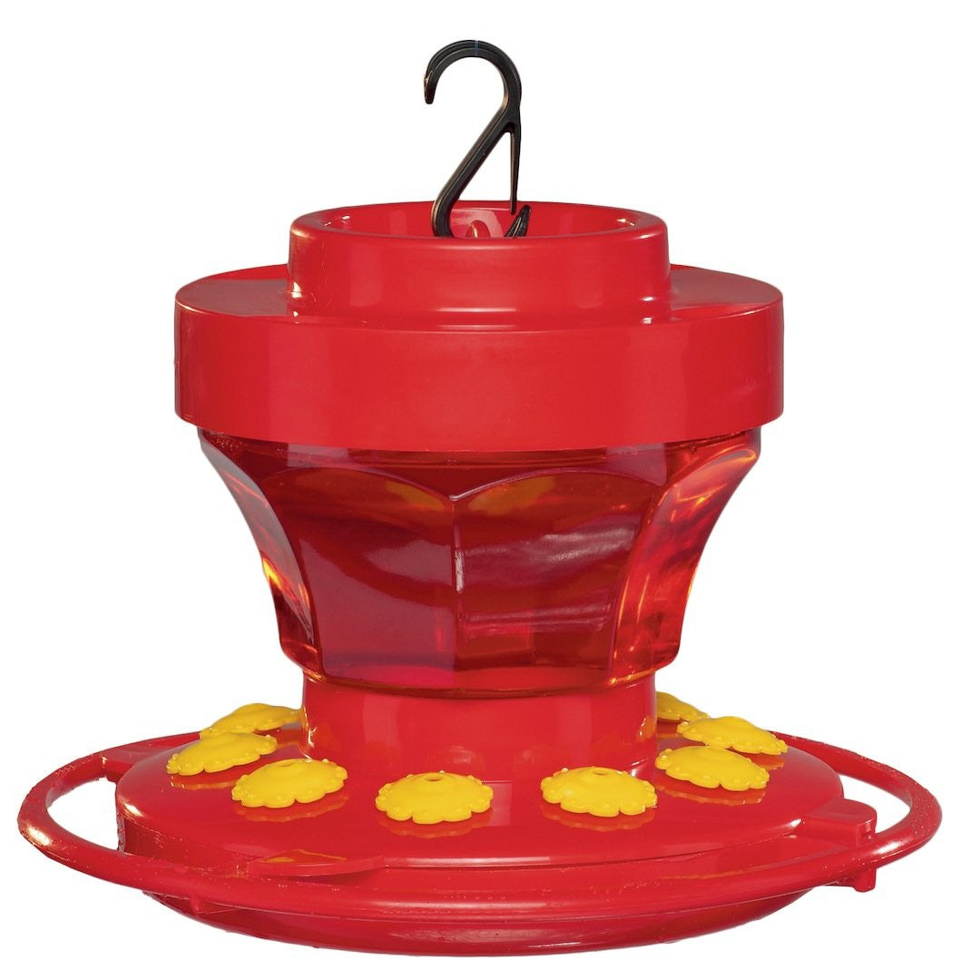 (#FN-16HFF)  16 Ounce Hummingbird Flower Feeder