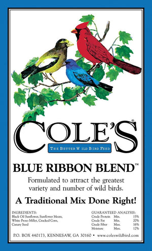 Cole's BR10 Blue Ribbon Blend Bird Seed, 10 lbs (4 Count)