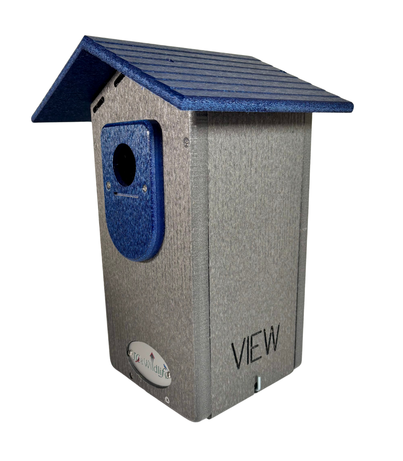 JCS Wildlife Smart Bluebird House - Wi-Fi Camera & Solar Powered Birdhouse, Live Streaming, Bird Nest Monitoring